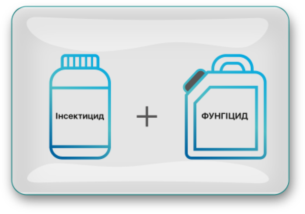 Бакові суміші для розширення спектру дії та посилення ефективності обробок